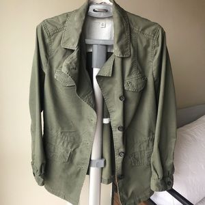 Banana Republic Green Utility Jacket